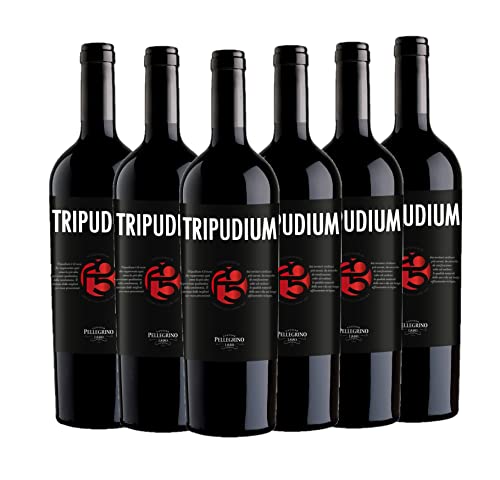 PELLEGRINO TRIPUDIUM 100% NERO D'AVOLA SIZILIEN ROTWEIN [ 6 Flaschen x 750mℓ ] (2016) von PELLEGRINO 1880