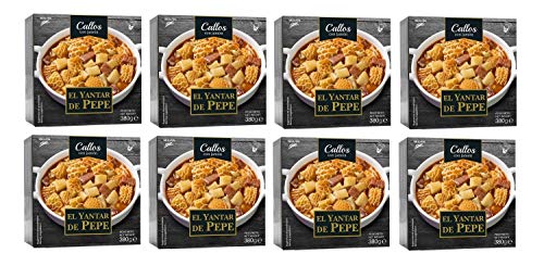 Yantar de Pepe (Callos) Kutteln mit Schinken, 380 g. Einheit [PACK 8 EINHEITEN] von PEPE