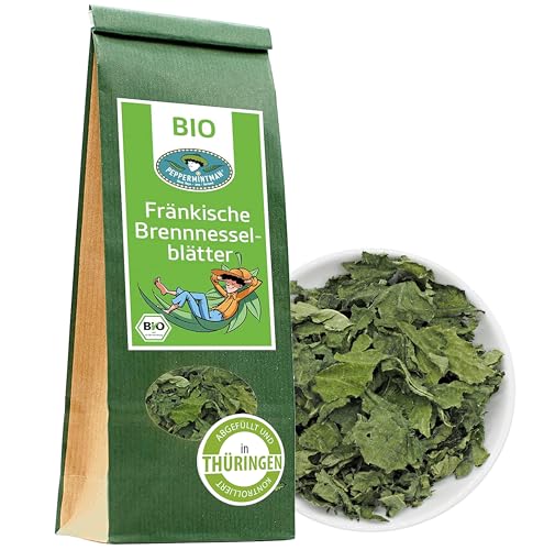 Bio Fränkische Brennnesselblätter 100g - 100% natürlich - Premiumqualität - PEPPERMINTMAN von PEPPERMINTMAN Oliver Neye - Jena / Germany