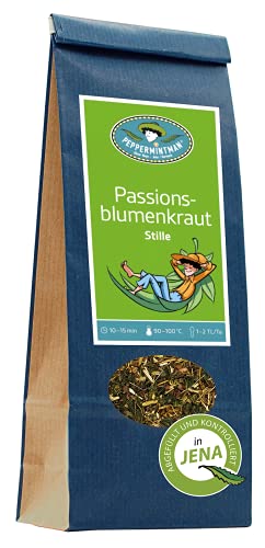 Passionsblumenkraut 60g - Good Night - Abendtee - Passiflora Tee - PEPPERMINTMAN von PEPPERMINTMAN Oliver Neye - Jena / Germany