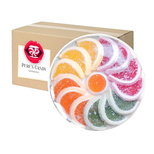 1 x 200g Makarena Geleespalten intensivem Frucht-Geschmack gezuckerten Gelee-Scheiben mit Geschenk von Pere's Candy von PERE’S CANDY