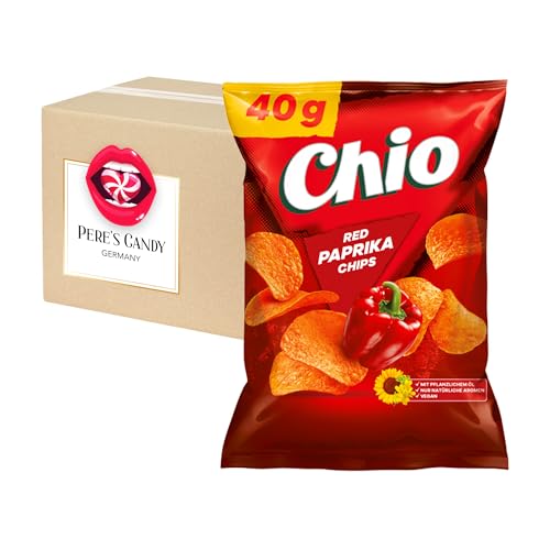 12 x 40g Chio Chips Red Paprika mit Geschenk von Pere's Candy von PERE’S CANDY