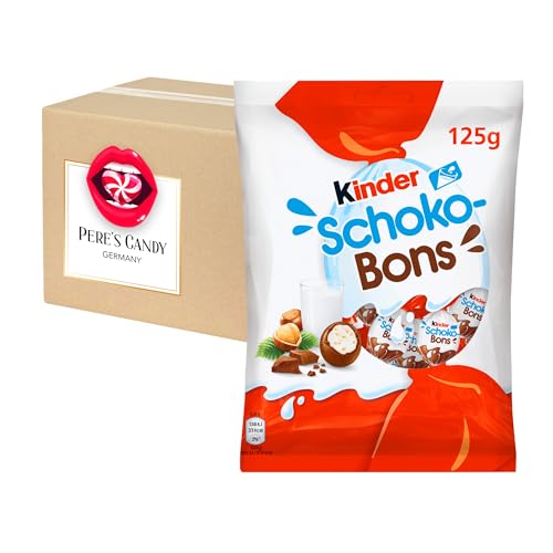 Pere's Candy® Bundle für 12 x 125 g Kinder Schoko Bons zur Geburtstagsparty + Pere's Candy Notepad DIN A7-25 Blatt von PERE’S CANDY