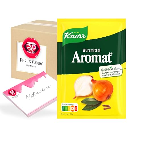 13 x 100 g Knorr Aromat Universal-Würzmittel Streuer im praktischen Nachfüllbeutel mit Geschenk von Pere's Candy von PERE’S CANDY