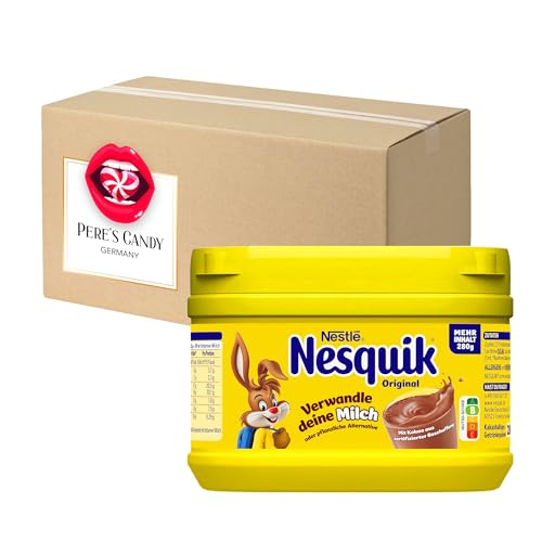 2 x 280 g Nestlé Nesquik Original Dose Kakaopulver - Getränkepulver mit Geschenk von Pere's Candy von PERE’S CANDY