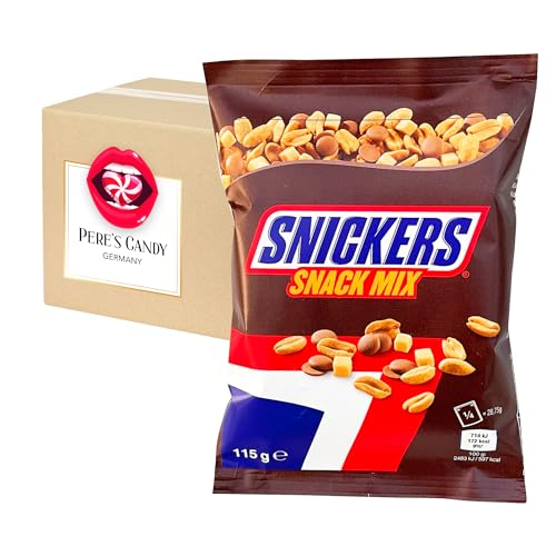 2 x Snickers Snack Mix Mischung 115g mit Geschenk von Pere's Candy von PERE’S CANDY