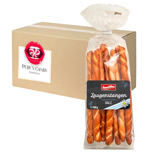 3 x Laugenstangen Salz 150g mit Geschenk von Pere's Candy von PERE’S CANDY