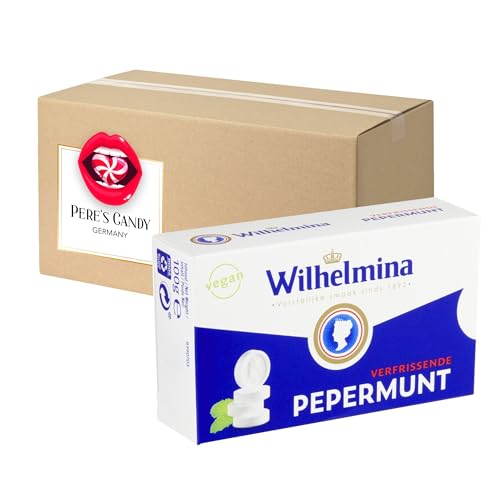 3 x Wilhelmina Pepermunt Vegan 100g mit Geschenk von Pere's Candy von PERE’S CANDY