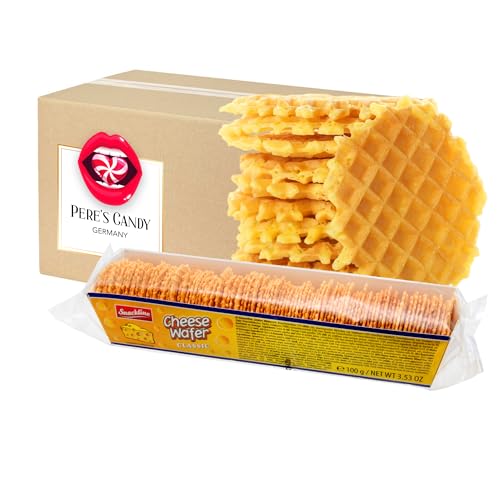 4 x Käsewaffeln Classic 100g mit Geschenk von Pere's Candy von PERE’S CANDY