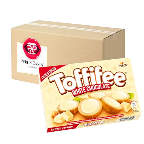 Pere's Candy® Bundle für 5 x 125g Toffifee White Chocolate + Pere's Candy Notepad DIN A7-25 Blatt von PERE’S CANDY