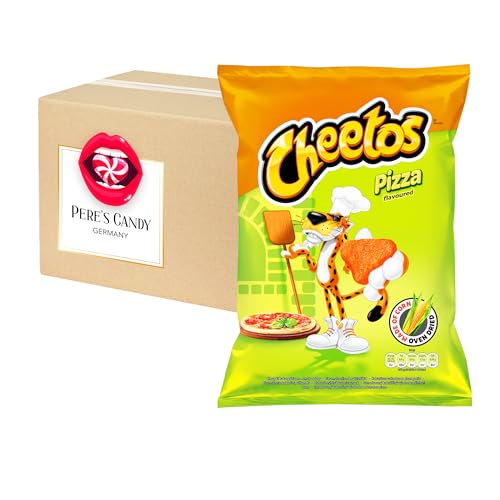 5 x Cheetos Pizza Mais-Snack 43g mit Geschenk von Pere's Candy von PERE’S CANDY