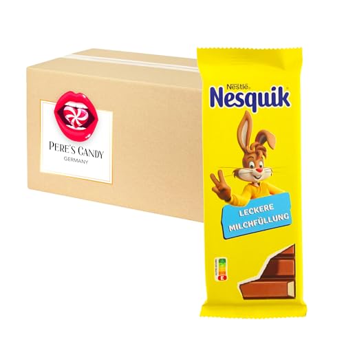 5 x Nesquik Schokoladentafel 100g mit Geschenk von Pere's Candy von PERE’S CANDY