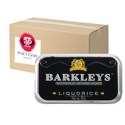 Barkleys Liquorice 6x50g mit Geschenk von Pere's Candy von PERE’S CANDY