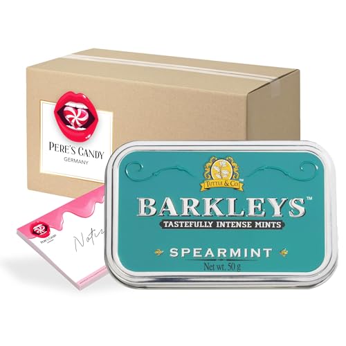 Pere's Candy Bundle für Barkleys Spearmint 6x50g von Pere's Candy Notepad DIN A7-25 Blatt von PERE’S CANDY