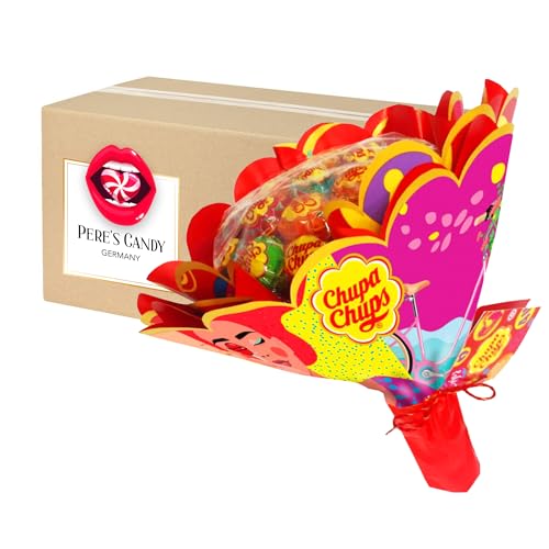 Chupa Chups Flower Bouquet 228g mit Geschenk von Pere's Candy von PERE’S CANDY