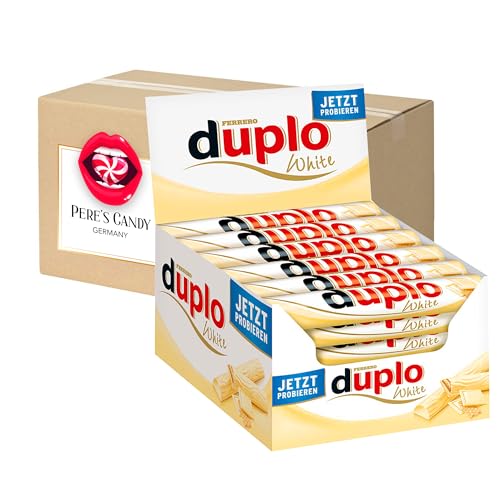 Duplo White Schokoriegel 40er x 18,2g(728g) mit Geschenk von Pere's Candy von PERE’S CANDY