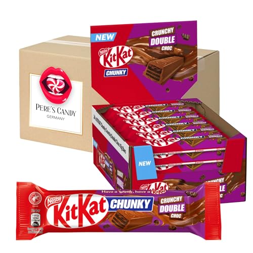 KitKat Chunky Double Choc 24x42g mit Geschenk von Pere's Candy von PERE’S CANDY