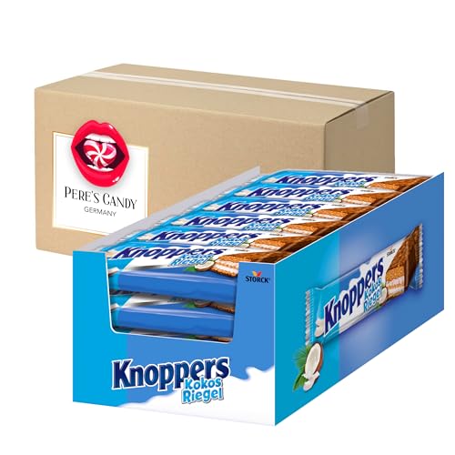 Knoppers Kokos Riegel 24x40g mit Geschenk von Pere's Candy von PERE’S CANDY