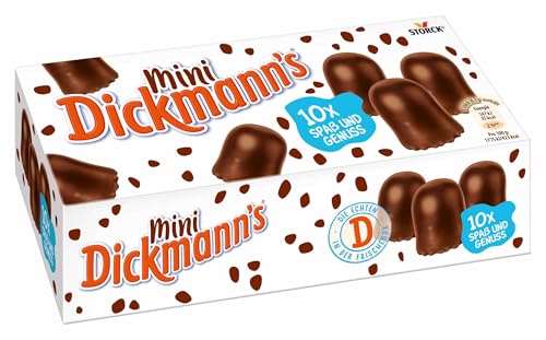 Pere's Candy® Bundle für mini Dickmann's Schaumküsse 9x10-er Frischebox (9 x 83 g) Schokoküsse mit lockerem Schaum + Pere's Candy Notepad DIN A7-25 Blatt von PERE’S CANDY