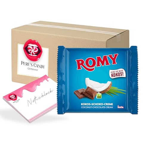 Romy 200g Milchschokolade mit Füllung aus Kokoscreme mit Geschenk von Pere's Candy von PERE’S CANDY