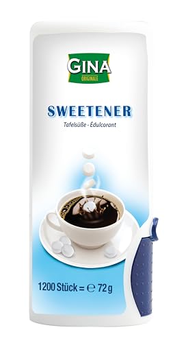 Süßstoff Tabletten 1200 Stück je 72g | Fester Süßstoff in praktischer Dose für den täglichen Genuss mit Geschenk von Pere's Candy (3 x Spender) von PERE’S CANDY