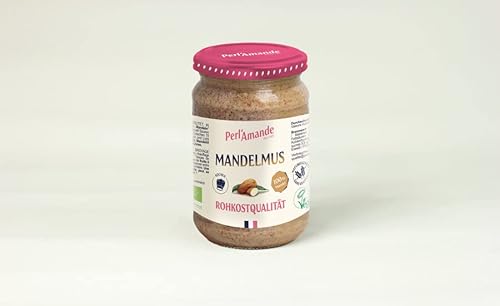 Mandelmus. braun. bio & roh (0.5 Kg)