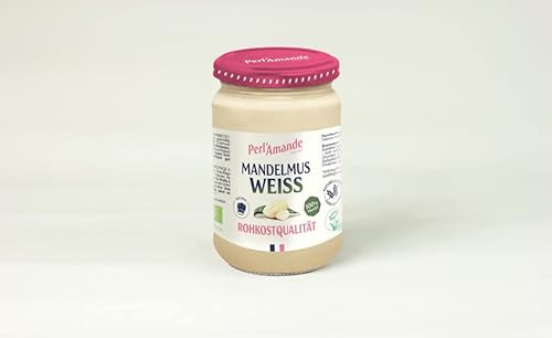 Mandelmus. weiss. bio & roh (0.25 Kg)