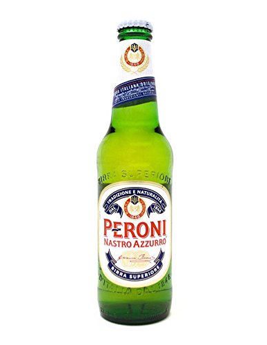 24 Flaschen Peroni Nastro Azzuro Italien 0,33L alc. 5,5% vol.inc. 6.00€ EINWEG Pfand von Peroni