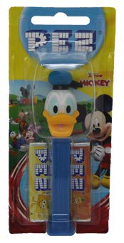 PEZ Mickey Maus Donald Duck Spender mit 2 Päckchen Frucht Bonbons 17g von PEZ International GmbH