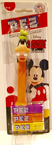 Goofy PEZ Spender mit 3 Candy Ersatzminen von PEZ