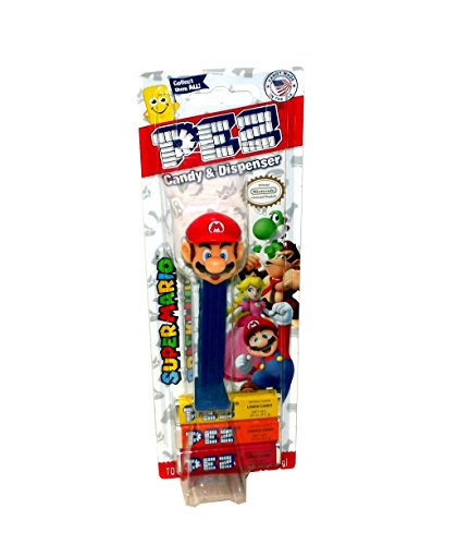 Nintendo Super-Mario Pez Spender und Süßigkeiten (Mario) von PEZ