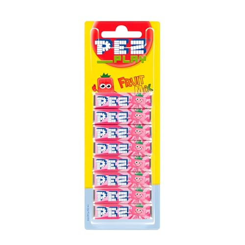 PEZ Bonbons Himbeere - 1x Packung (8 x 8,5 g) von PEZ