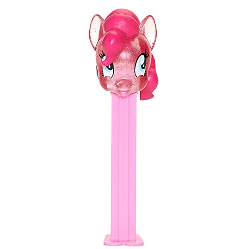 PEZ My Little Pony Süßigkeitenspender – Crystal Pinkie Pie mit 2 zusätzlichen Süßigkeiten-Nachfüllpackungen | Neues Kristall-Design für 2020 | My Little Pony Partygeschenke, Geschenktüten von PEZ