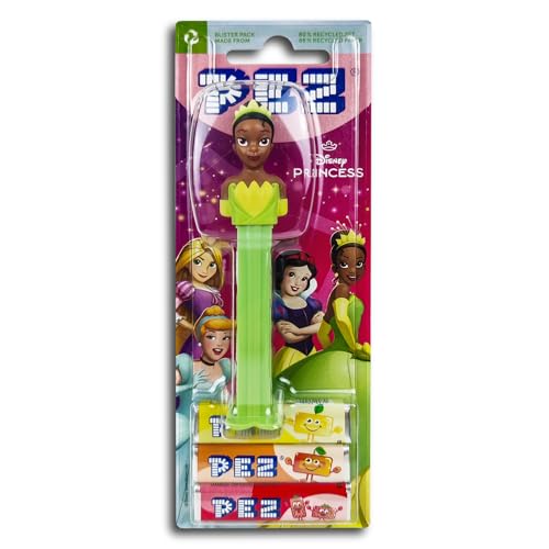 PEZ Spender Disney Princess Tiana inkl. 2 x Pez Bonbons 2 x 8,5 g von PEZ