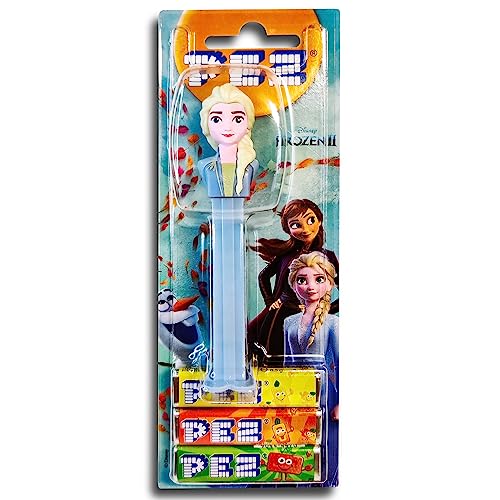 PEZ Spender Frozen- ELSA inkl. 2 x Pez Bonbons 2 x 8,5 g von PEZ