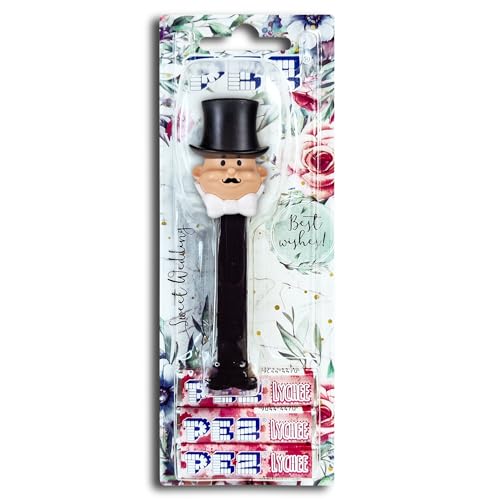 PEZ Spender Hochzeit - Bräutigan inkl. 2 x Pez Bonbons 2 x 8,5 g von PEZ