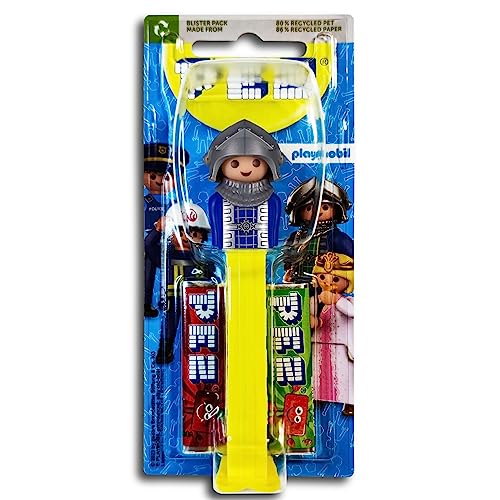 PEZ Spender Playmobil inkl. 2 x Pez Bonbons 2 x 8,5 g von PEZ