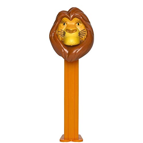 Pez Süßigkeitenspender der Löwen – Mufasa Pez Spender mit 2 zusätzlichen Süßigkeiten-Nachfüllpackungen | König der Löwen Partygeschenke, Grab Bags von PEZ