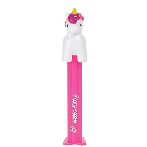 Unicorn Hello Kitty Pez Spender – Einhorn-Pezspender mit 2 zusätzlichen Süßigkeiten-Nachfüllpackungen | Hello Kitty Partygeschenke, Geschenktüten von PEZ