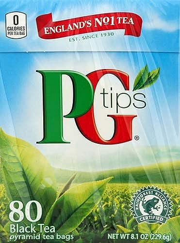 PG Tips Pyramid Bags Premium Black Tea 80 ct von PG tips