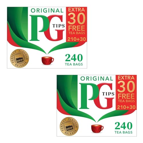 PG tips Original Schwarzer Tee 240 Teebeutel von PG tips