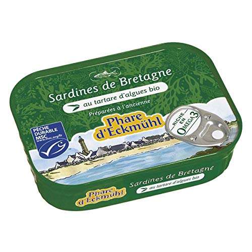 PHARE D'ECKMUHL - SARDINEN MIT ORGANIC SEAWEED TARTARE 135G von PHARE D'ECKMUHL