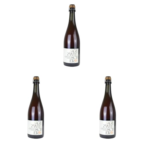 PICA PICA | Gezwitscher | Alkoholfreier Schaumwein | 750 ml | Feine Traube trifft edlen Apfel | Mit Auszügen aus regionalen Kräutern | Vegan (Packung mit 3) von PICA PICA