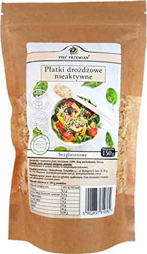 Hefeflocken inaktiv ohne Gluten 150g Five Changes von PIĘĆ PRZEMIAN