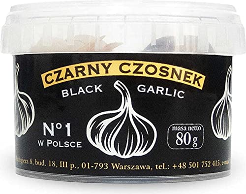 SCHWARZES GLUTENFREIES GARLIC BIO 80 g - PIĘĆ PRZEMIAN von PIĘĆ PRZEMIAN