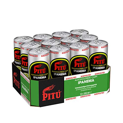 PITÚ IPANEMA - alkoholfreie Caipirinha (12 x 0.33 l) von PITU