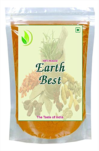 Earth Best Turmeric Powder For Face (CURCUMA AROMATICA) | 100% Natural & Pure | Turmeric Rhizome (Curcuma Longa) Powder for YOUNGER LOOKING SKIN, Multi, 100 g von PKD