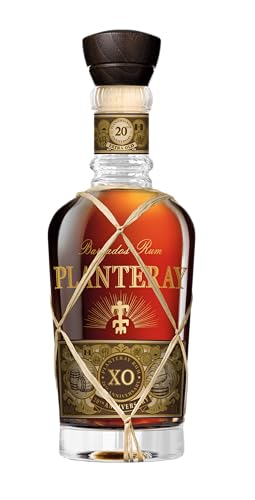 PLANTERAY RUM - (Ehemals Plantation) - XO 20th Anniversary - Alter Bernstein-Rum - Herkunft: Barbados - Doppelreifung - 40% Alkohol - 70 cl von PLANTERAY