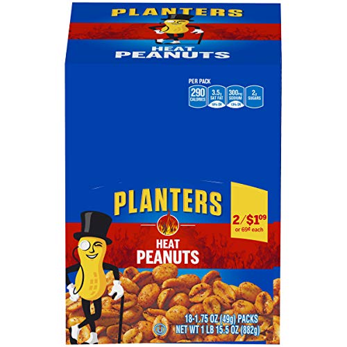 Planters Heat Peanuts (50 ml Beutel) von PLANTERS