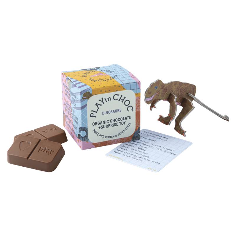 Bio Überraschungswürfel Dinosaurier von PLAYinCHOC